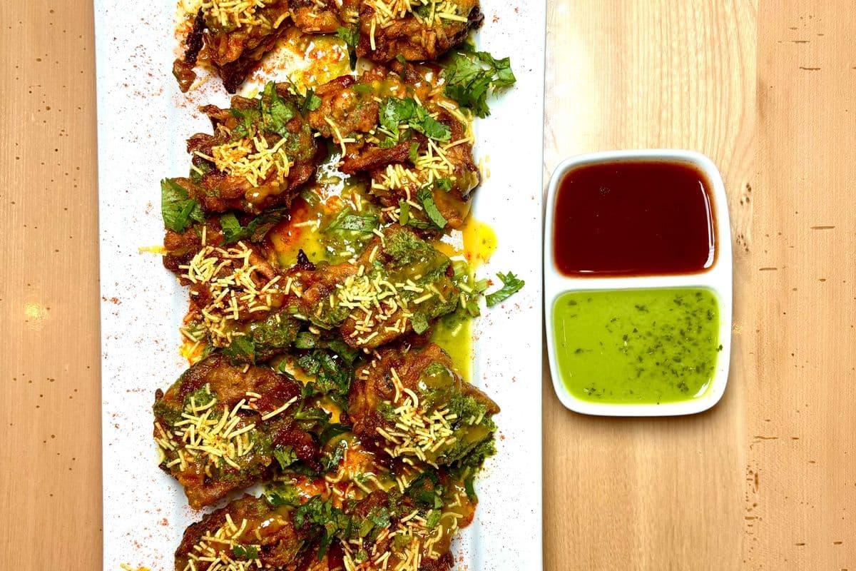 vegetarian pakoras