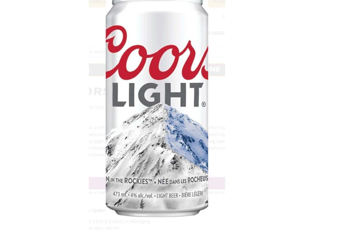 Coors Light (1 x 473ml can)