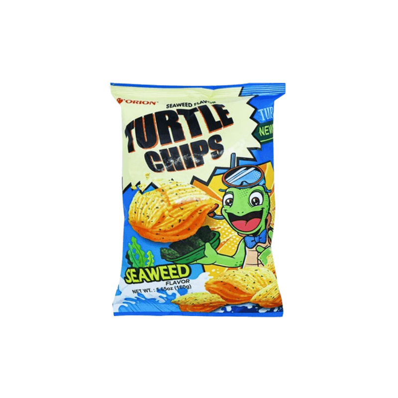 Turtle Chips Seaweed Flavor – Korea (160g)