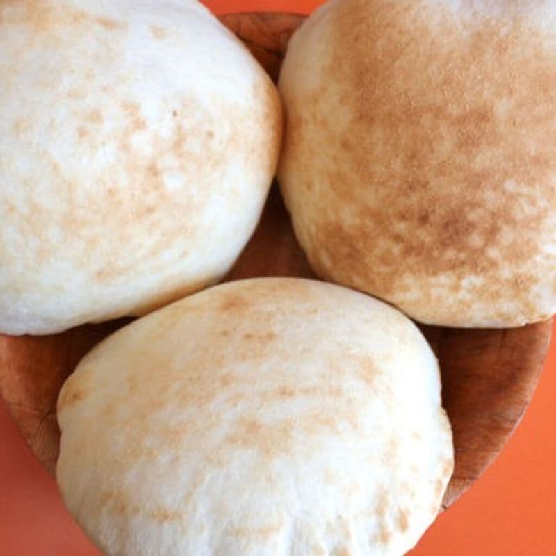 Pain pita frais / White Pita