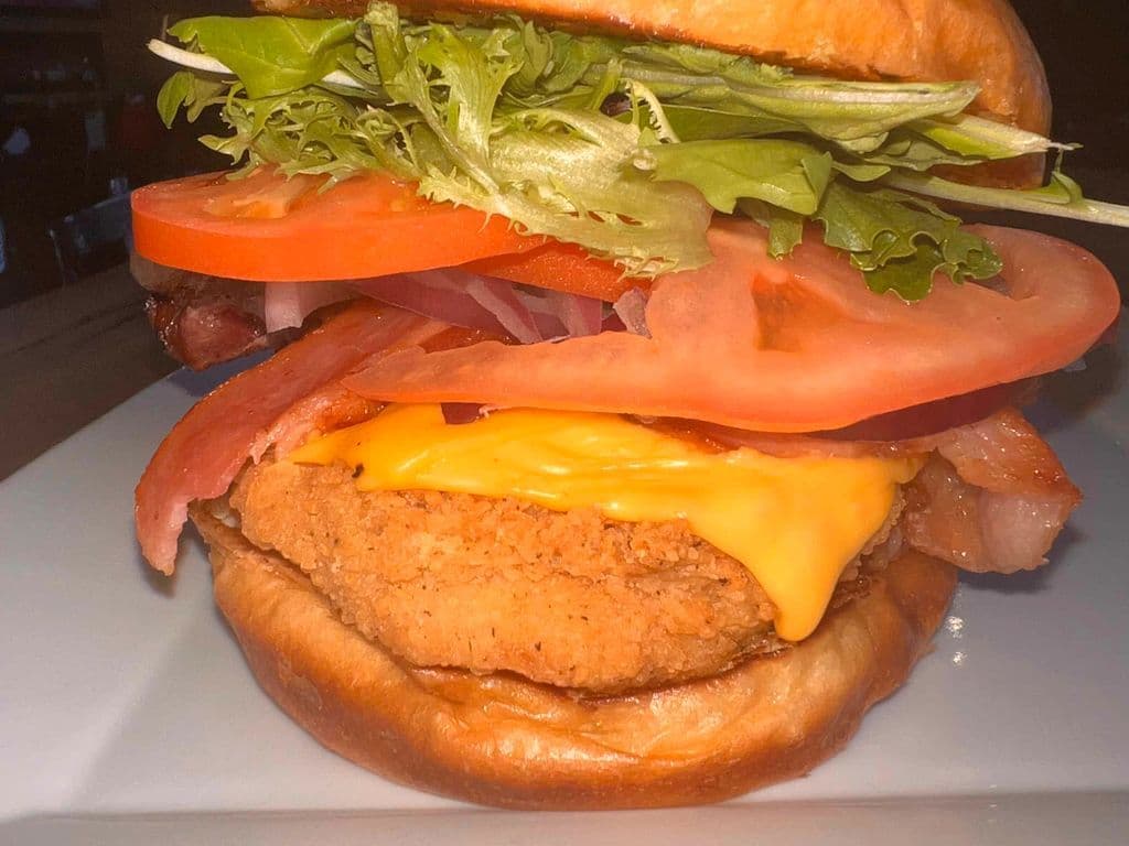 Buffalo Crispy Chicken Burger