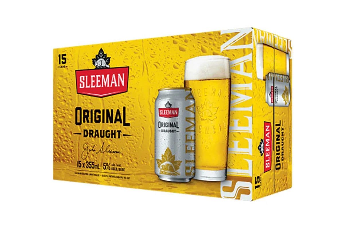 Sleeman Original Draught (15 x 355 ml Cans)
