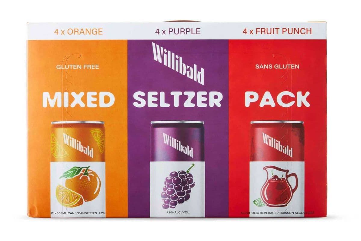 Willibald Mixed Seltzer Pack 12x355ml (1 x 355ml)