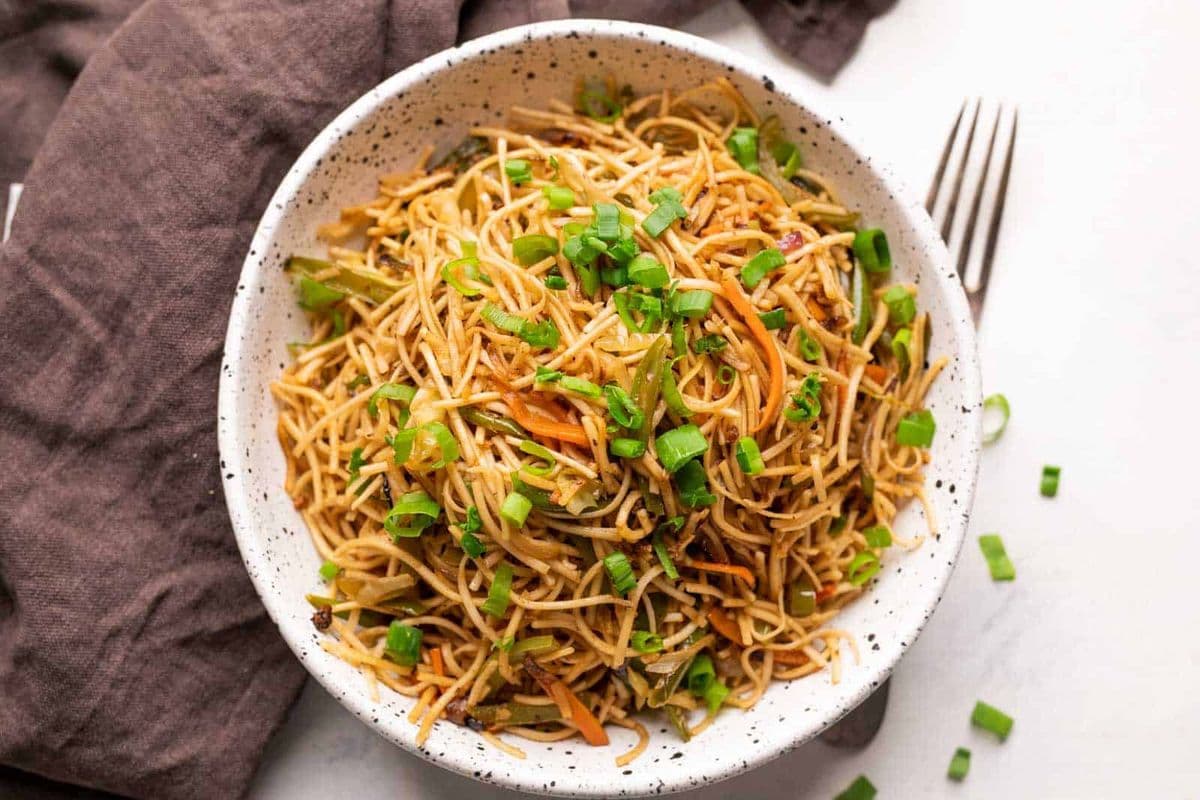 Hakka Noodles Veggie / Nouilles Hakka Végé
