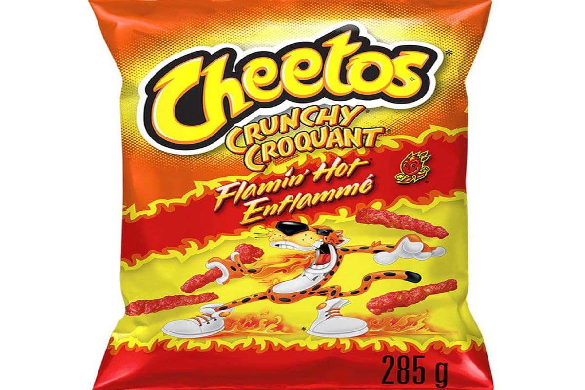 Frito Lay Cheetos Crunchy Croquant Flamin Hot (285g)