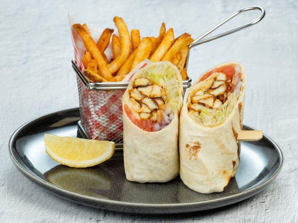 Paneer Wrap + 1 Regular side