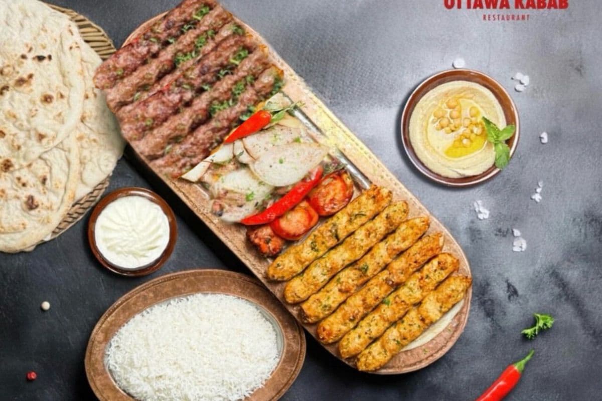 10 Family Mix Kabab Platter (serves 3-5)