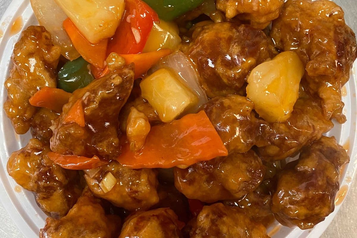 Sweet and Sour Pork Cantonese Style