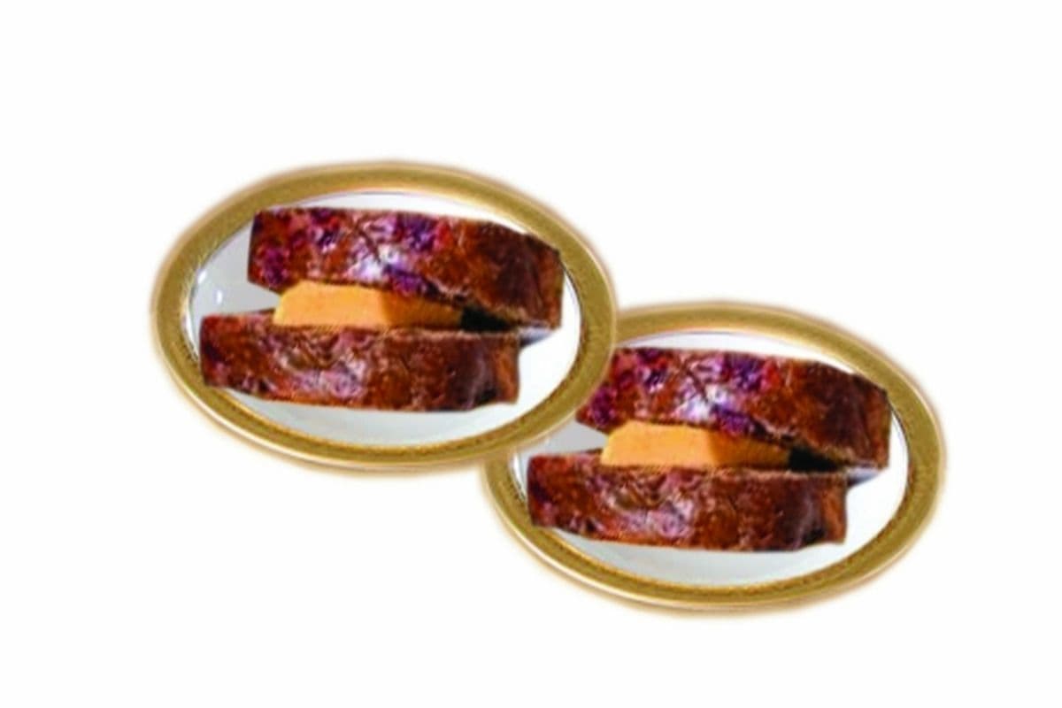 Two Jamaican Buns and Cheese