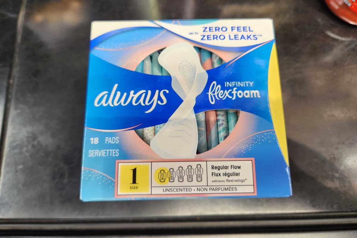Always Infinity size 1, 18 pads - Always Infinity taille 1, 18 Serviettes