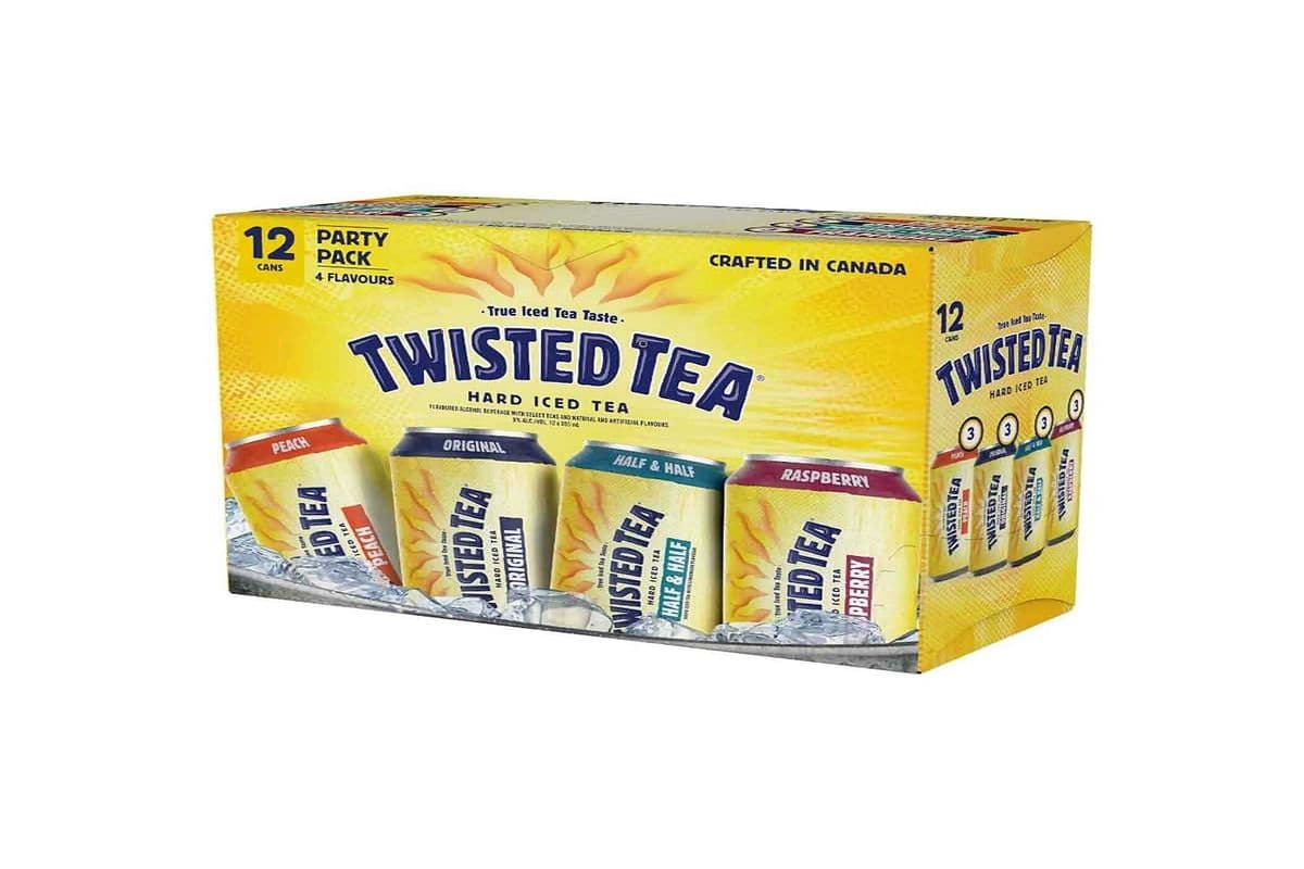 TWISTED TEA VARIETY PACK 12 CAN (12 x 355ML)