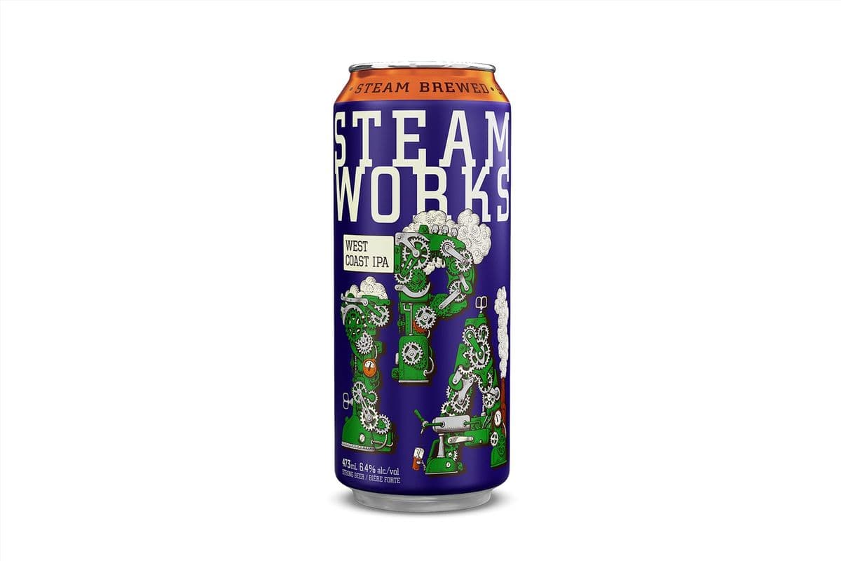 Steam Works West Coast IPA (1 x 473 ml)
