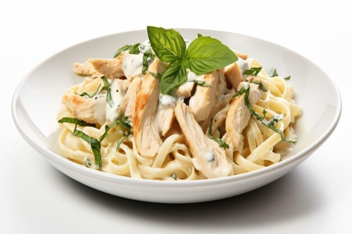 Chicken Mushroom Fettuccine