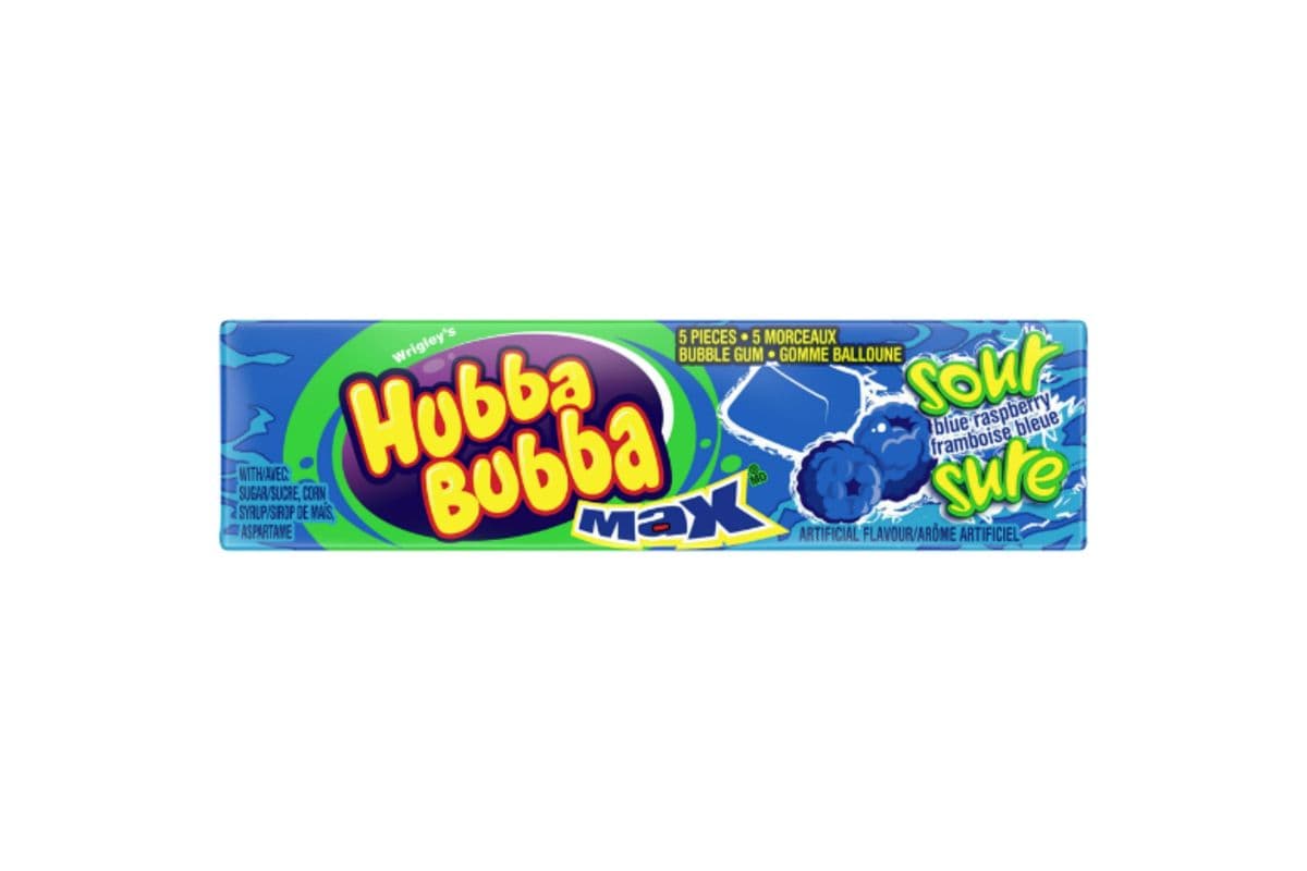 Hubba Bubba - Raspberry Blue Sour Gum