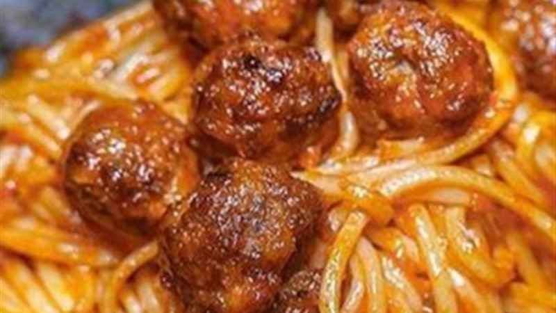Kids Spaghetti and Meatballs