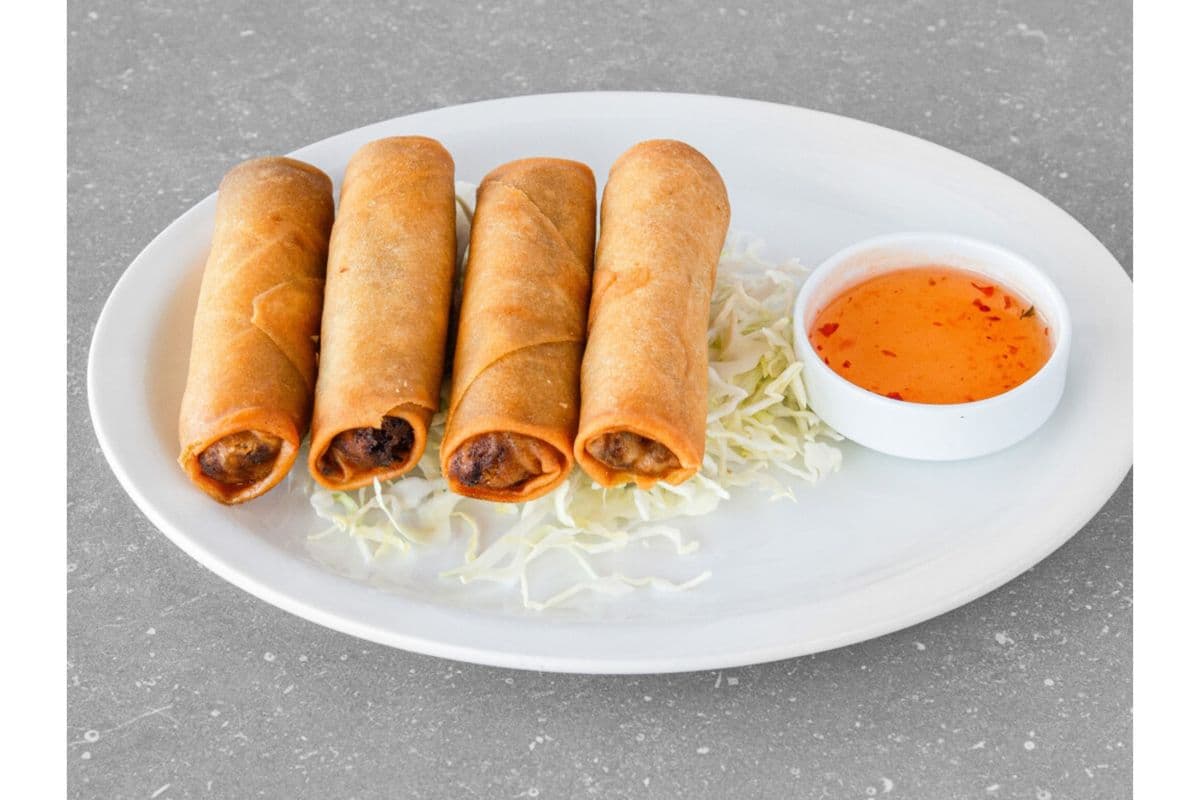 V2. Deep Fried Veggie Spring Rolls