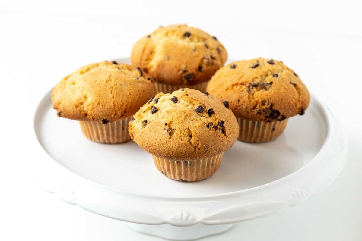 Muffins brisures de chocolat (Paquet de 4) / Chocolate Chip Muffin (Pack of 4)