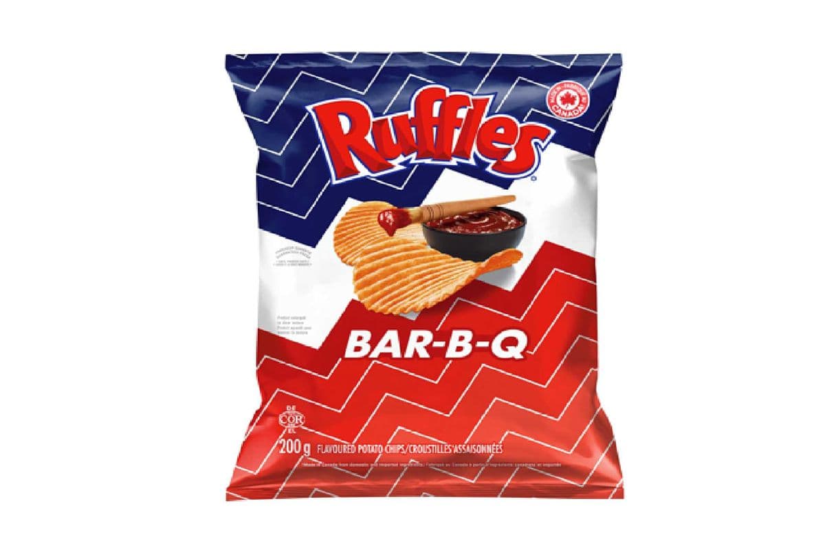 Large Frito Lay Ruffles BBQ (200 g)