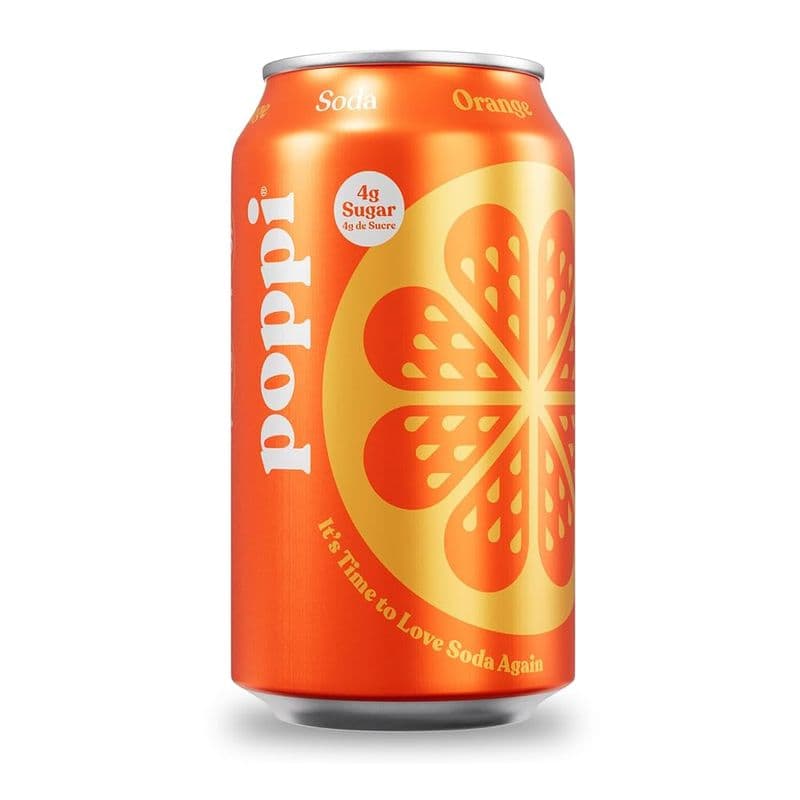 Poppi Soda Orange 355ml/ Poppi Soda Orange 355ml