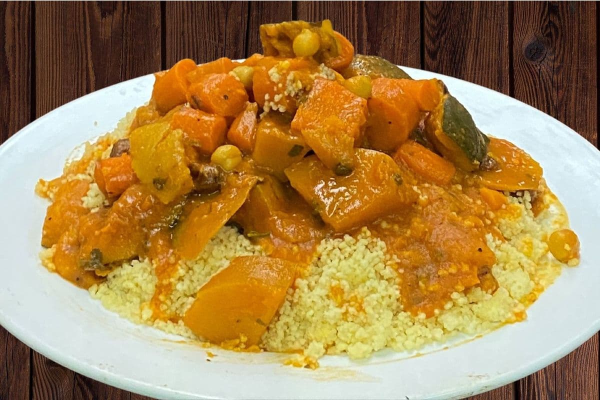 Couscous végétarien / Vegetarian couscous