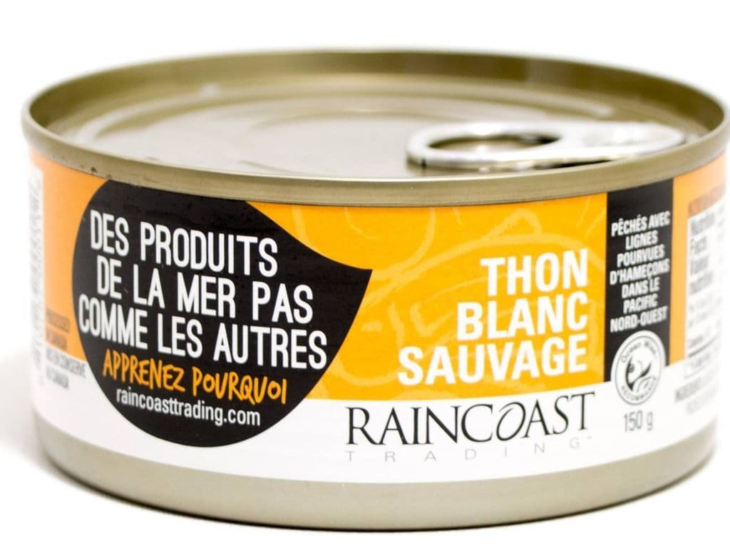 RAINCOAST SOLID WHITE ALBACORE TUNA 150G