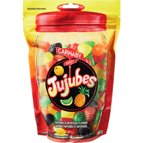Carnaby Bonbons Jujubes 400g/ Carnaby Jujubes Candy 400g