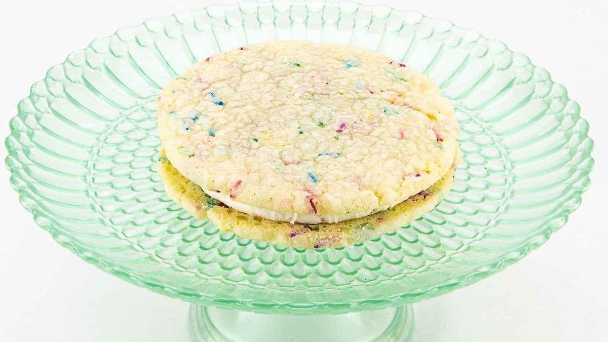 Confetti Buttercream Sandwich