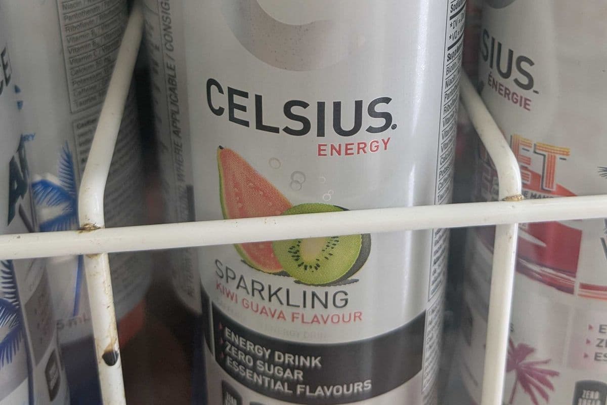Celsius energy sparkling kiwi guava flavour (355ml)