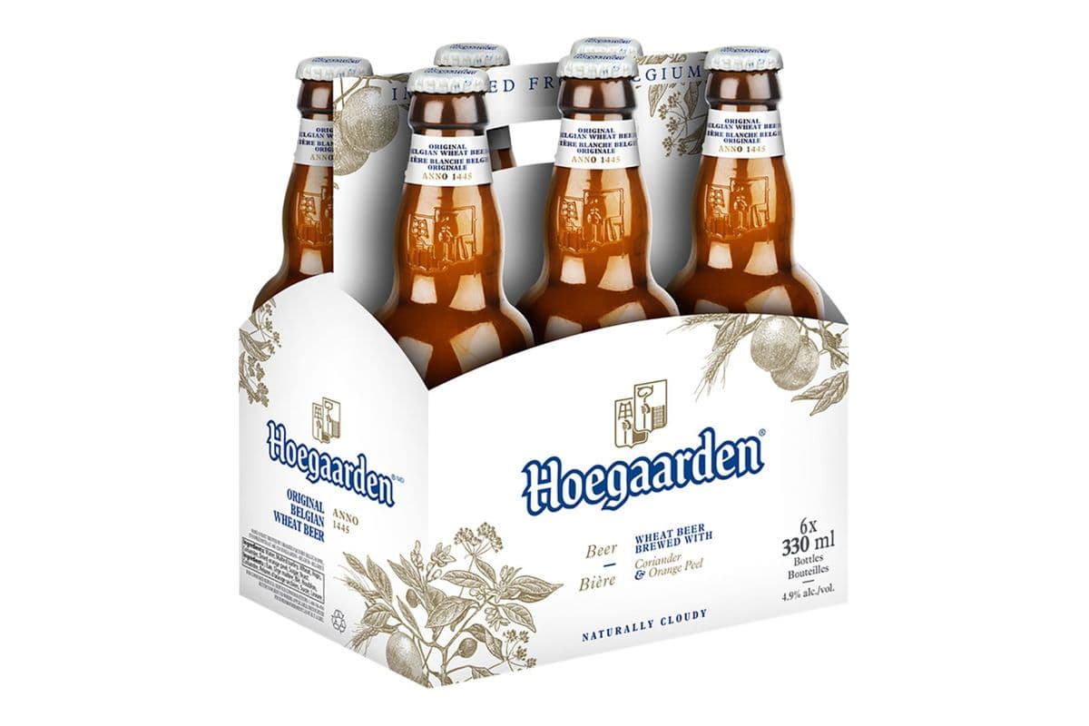 Hoegaarden (6 Bottles) (1 x 330ML)