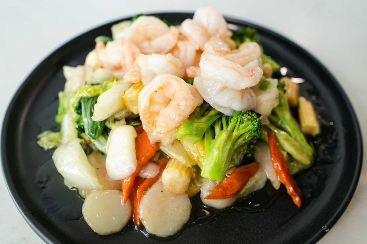 Prawns with Vegetables