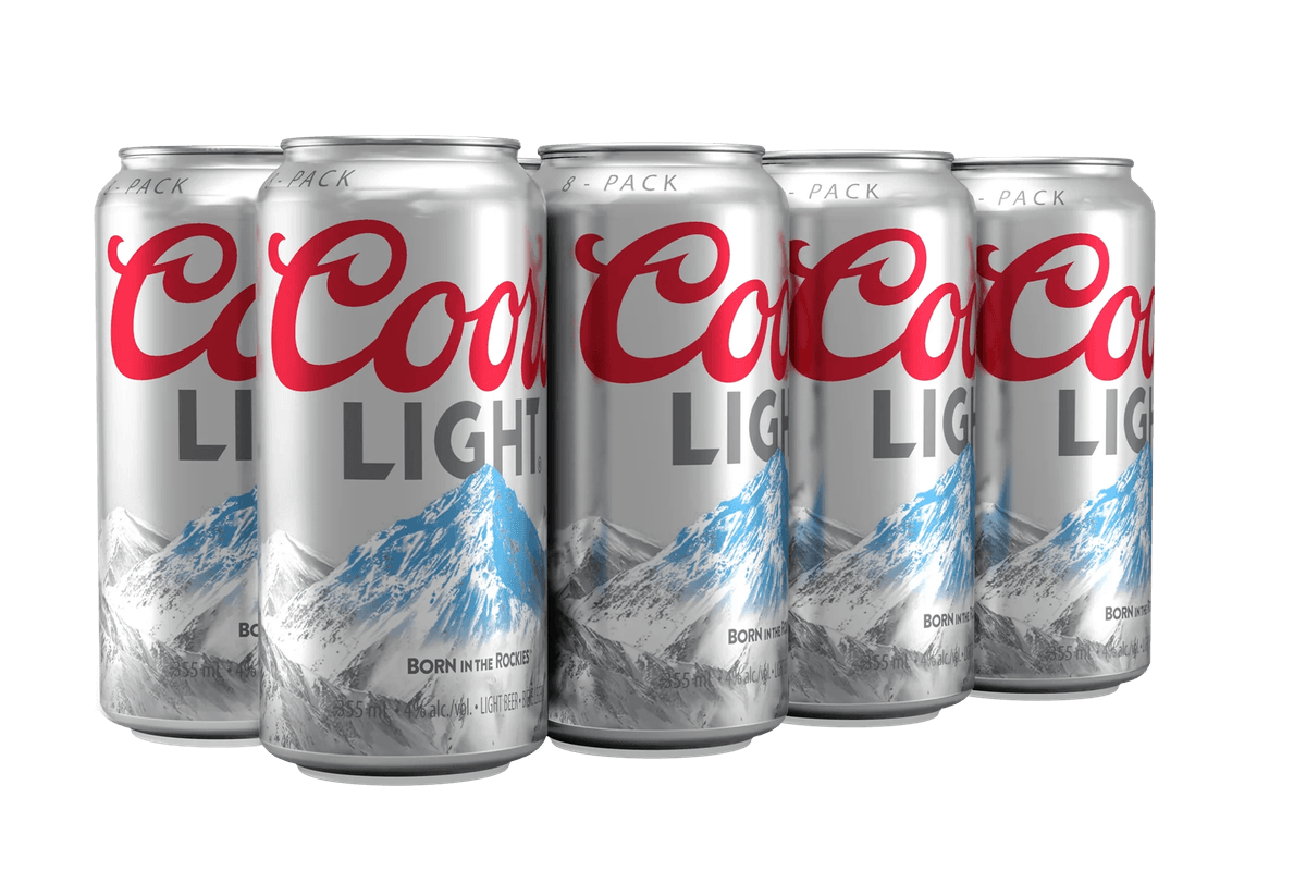 Coors Light 355ml 8pk Can