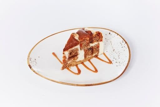 Carrot and caramel; cheesecake / Gâteau au fromage, carotte et caramel