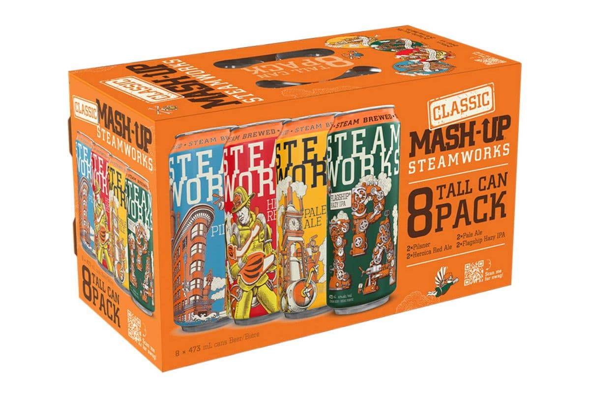 Steamworks Mash-Up Mixer Pack (8 x 473 ml)