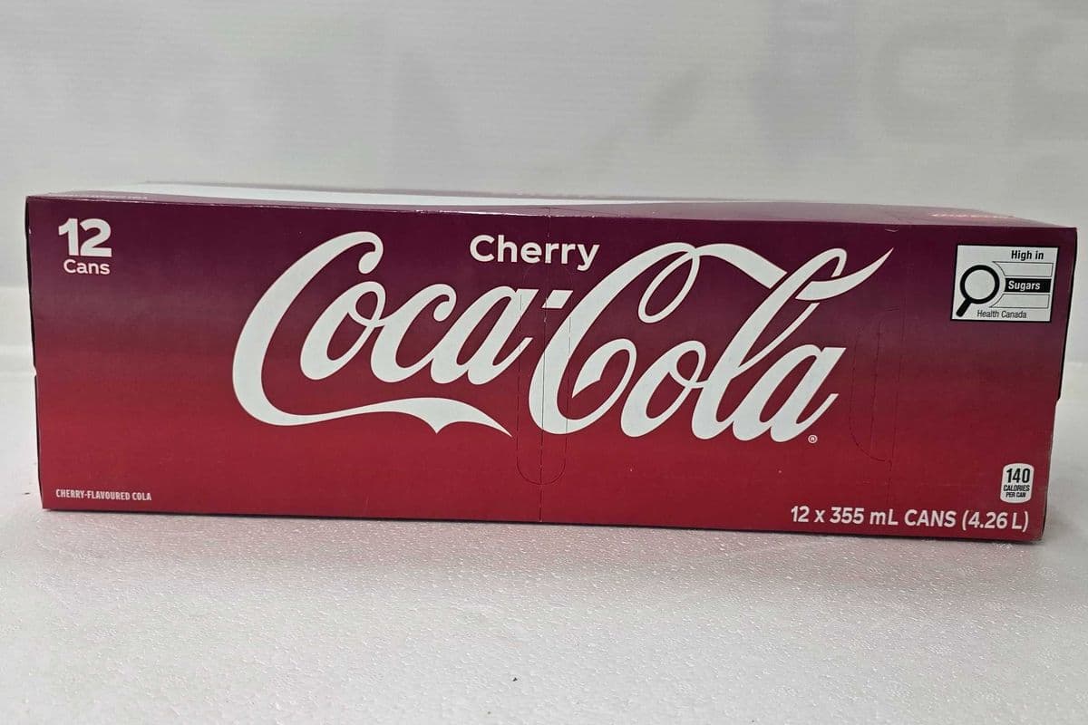 CocaCola Cherry Flavour 12 × 355ml (12 cans)