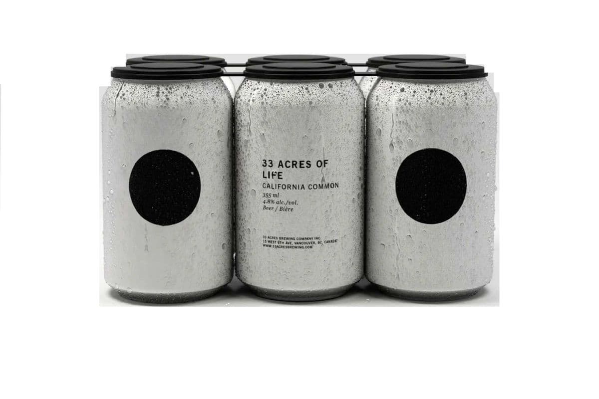 33 Acres Brewing - Life (6 x 355 ml Cans)