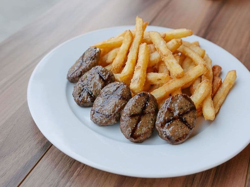 Large Fries & Kofte (Grilled Meatballs)- OO