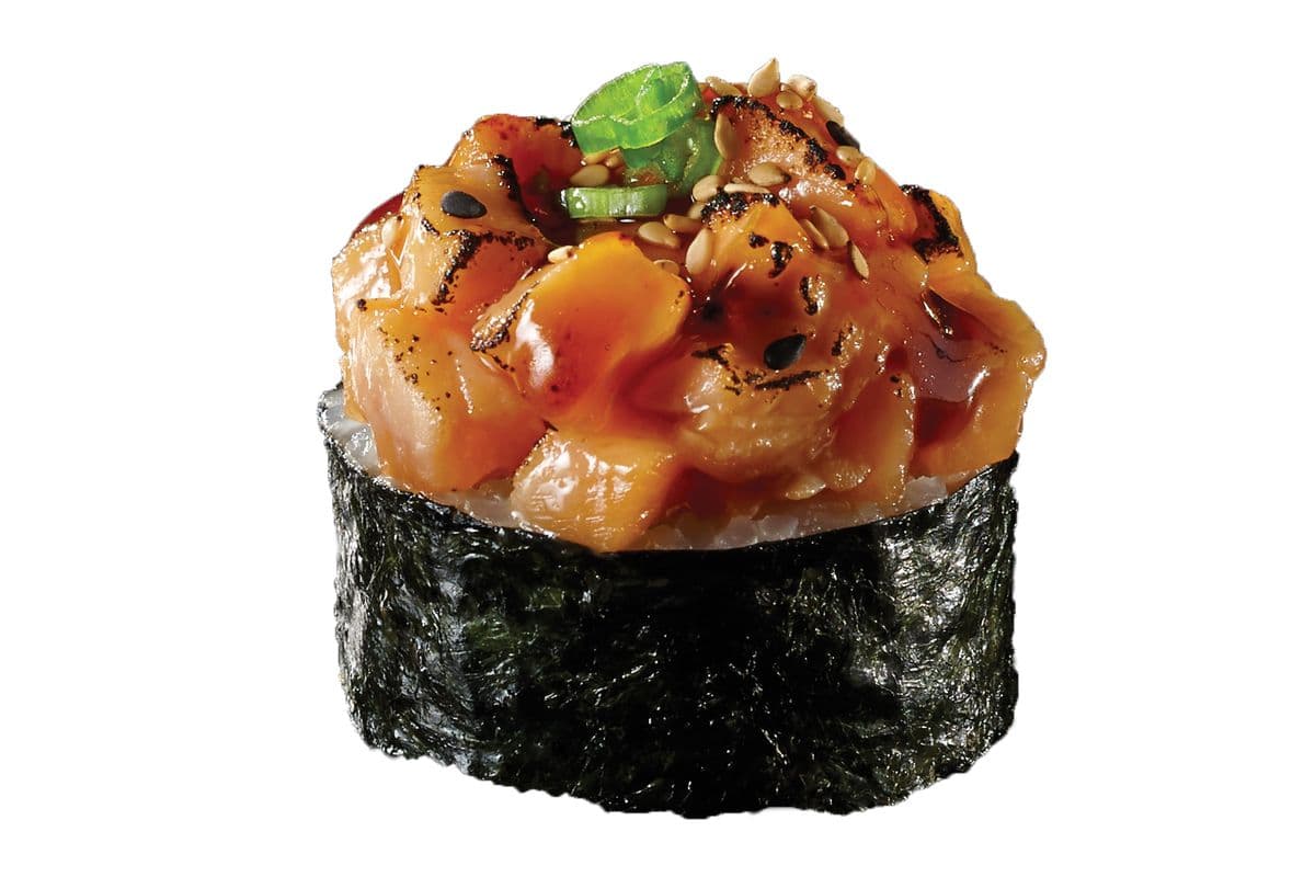 Blossom au saumon teriyaki (5 mcx) / Teriyaki Salmon Blossom (5 pcs)
