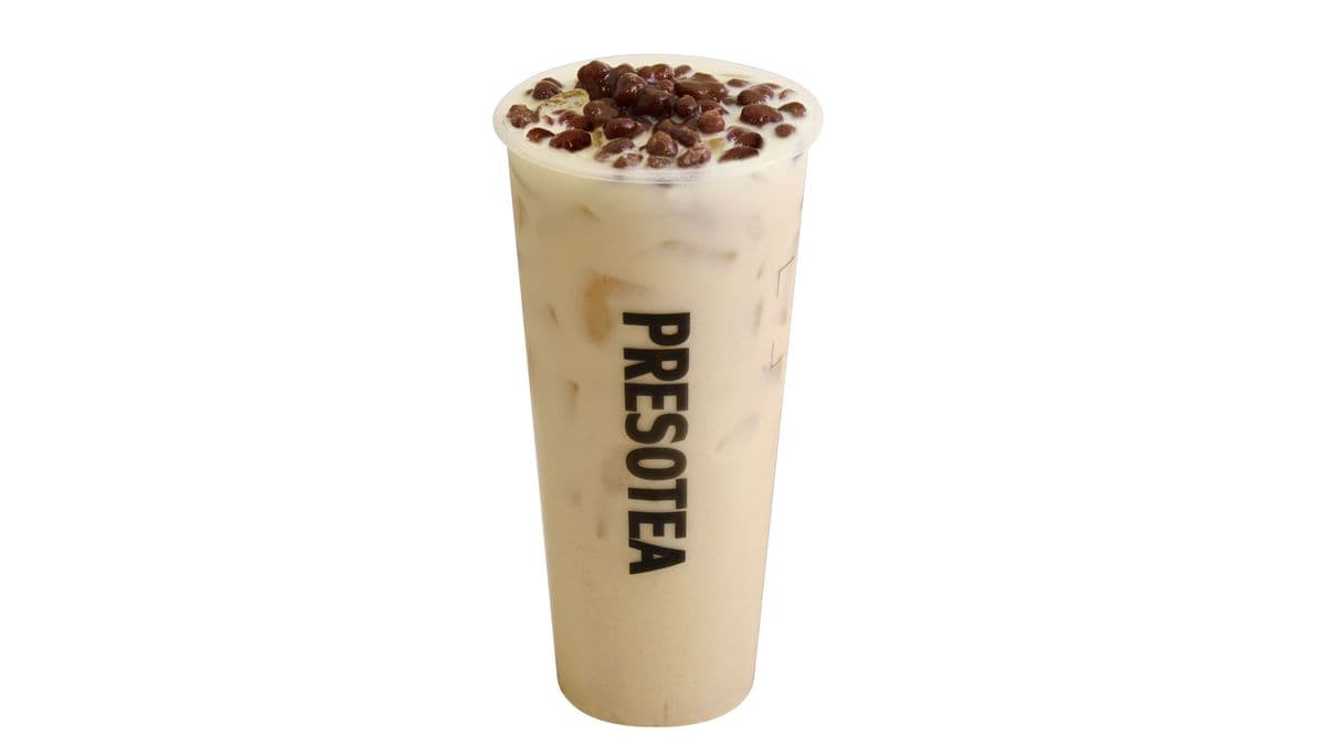 Red Bean Milk Tea / Thé au lait avec fèves rouges