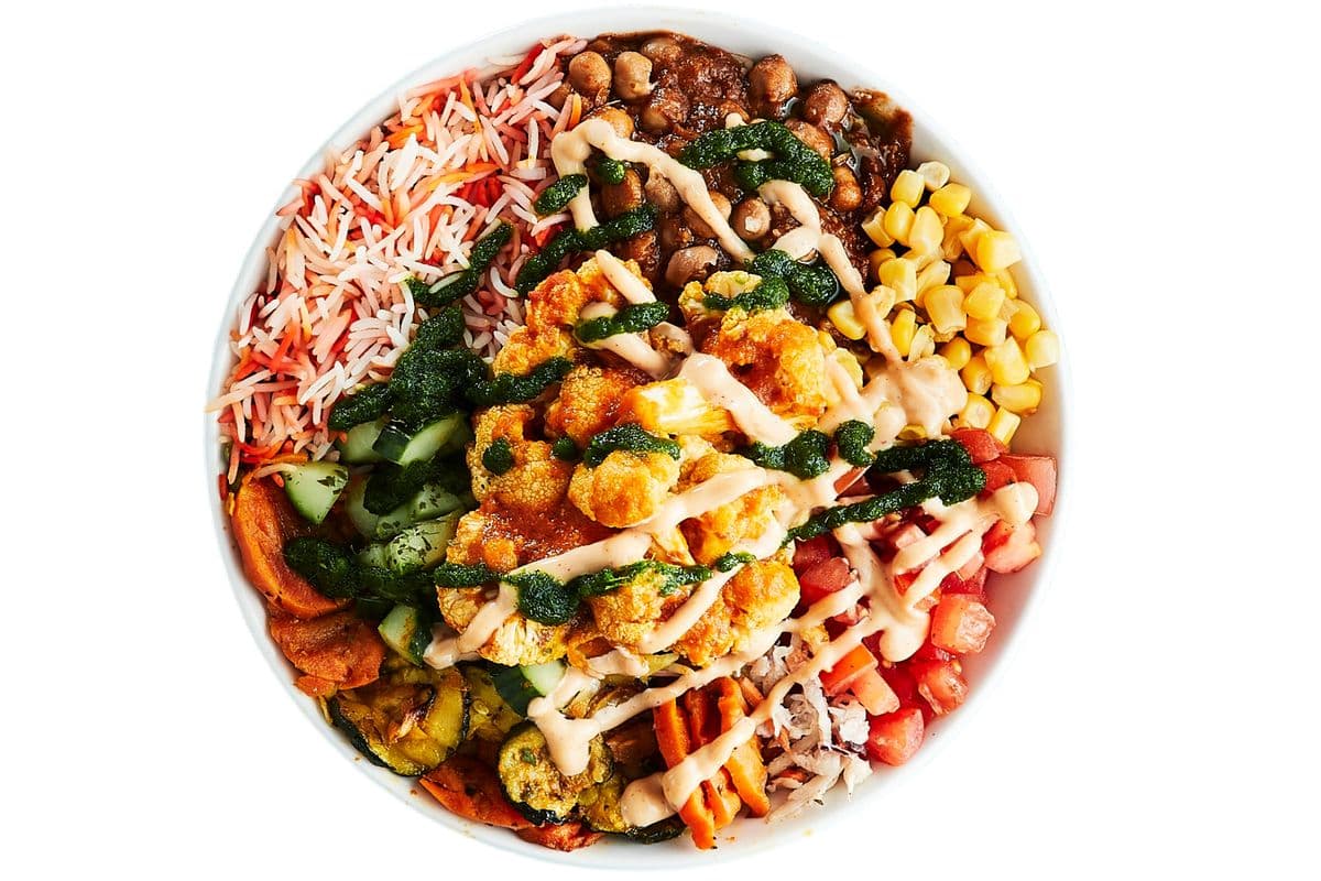 Bols Chou-Fleur et pois chiches/ Cauliflower and Chickpea Bowl