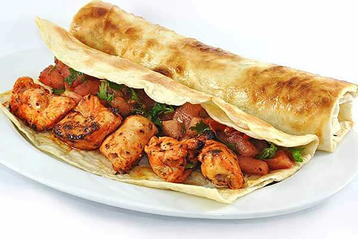 Chicken Shish Taouk Wrap