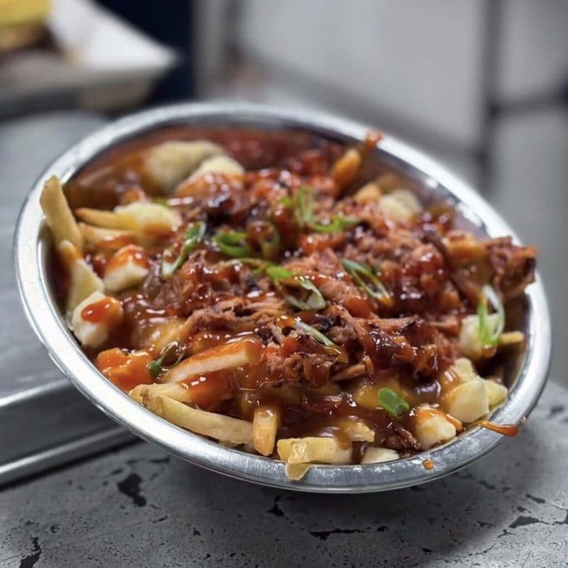 Poutine au Jambon Effiloché