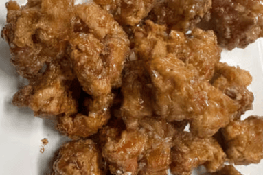 Honey Garlic Chicken (Dry)