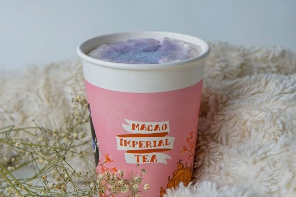 Hot Cream Cheese Taro