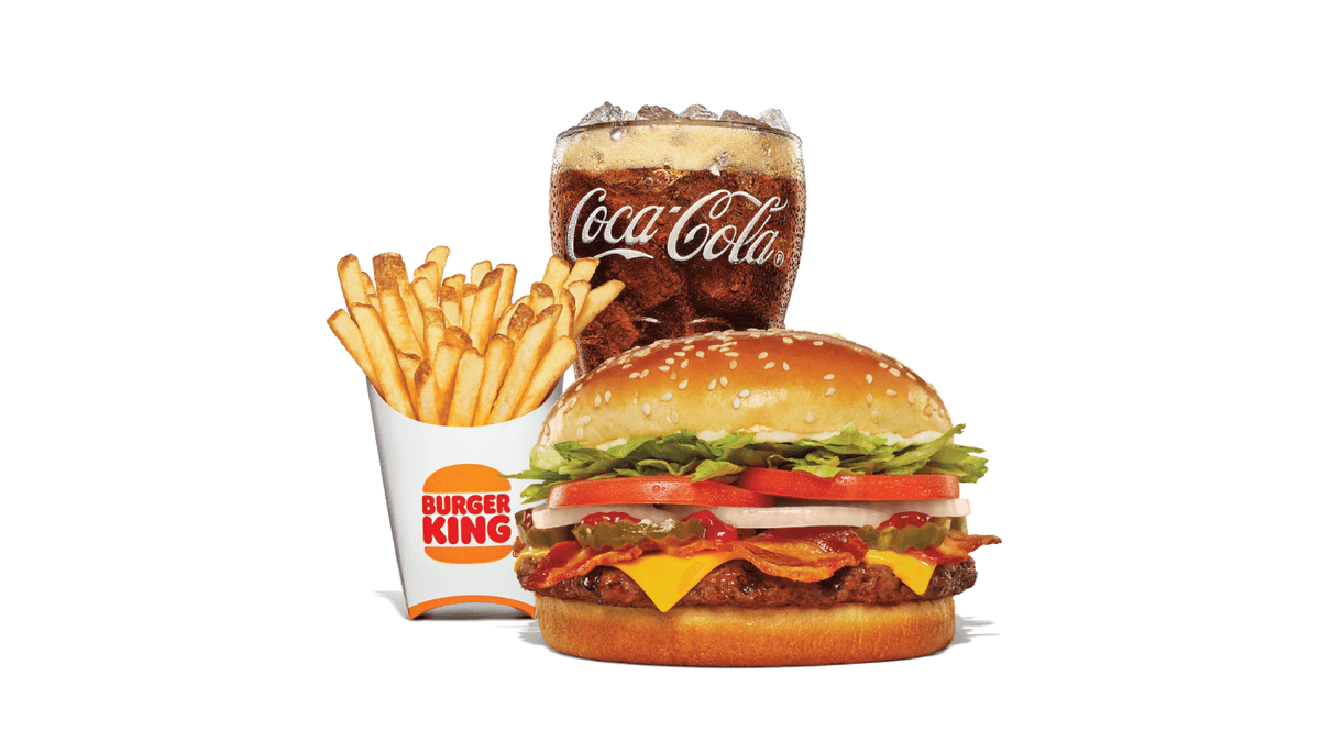 Whopper® with Bacon and Cheese Medium Combo