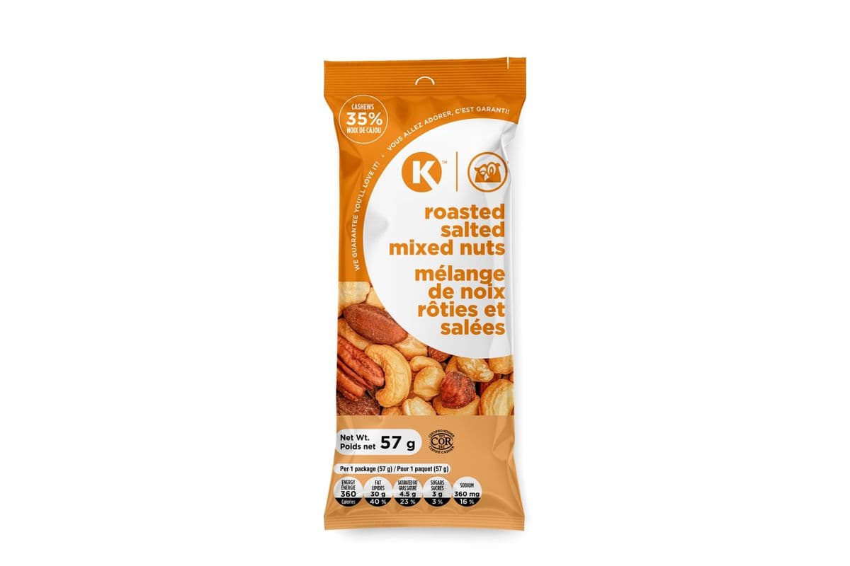 Circle K Roasted Salted Mixed Nuts (57 g)