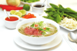 202. Rare Lean Beef Rice Noodle Soup