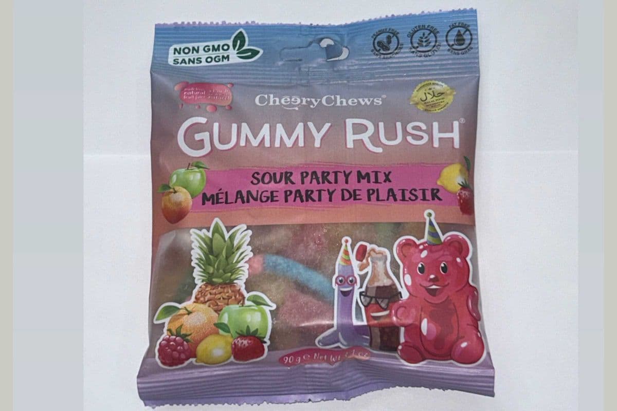 Cheery Chews Gummy Sour Party Mix (3.1oz)