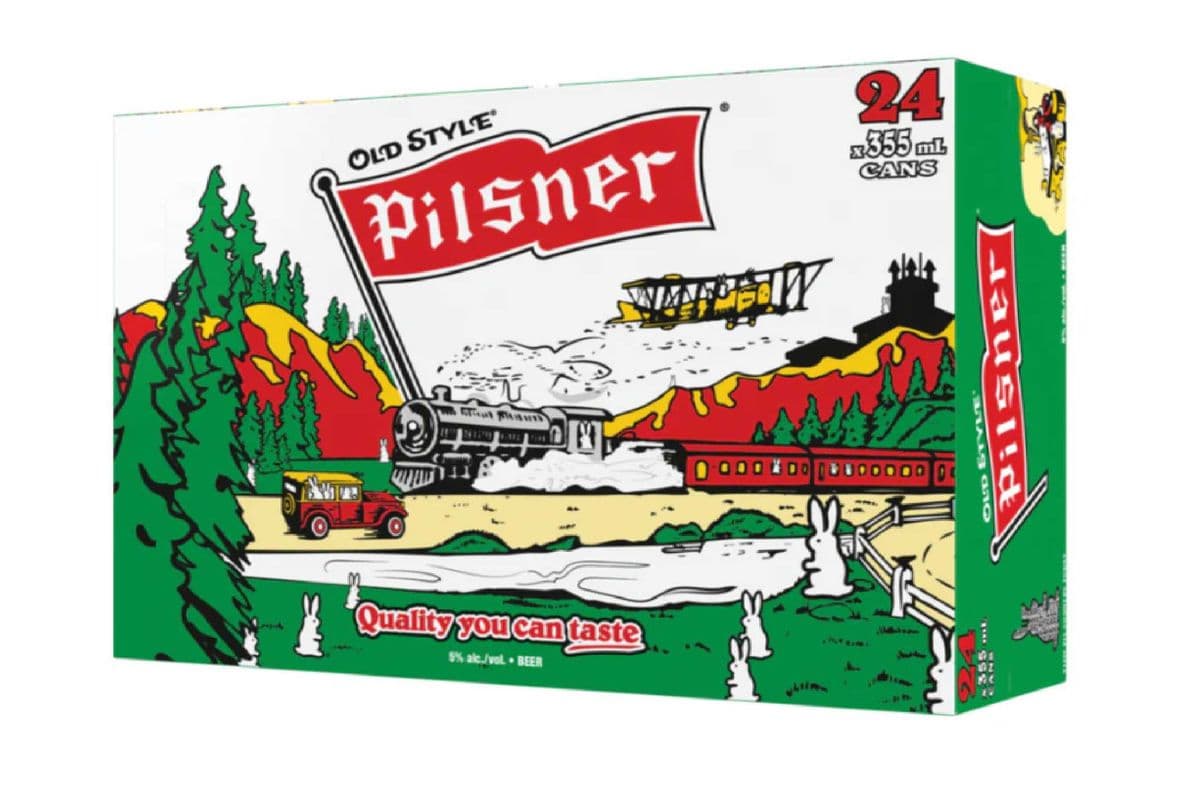 Old Style Pilsner (24 x 355 ml Cans)