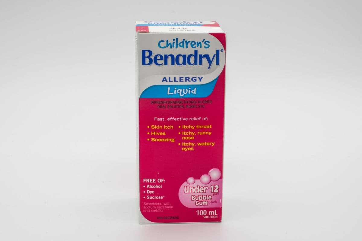 Benadryl Childrens - Bubblegum (100ml)