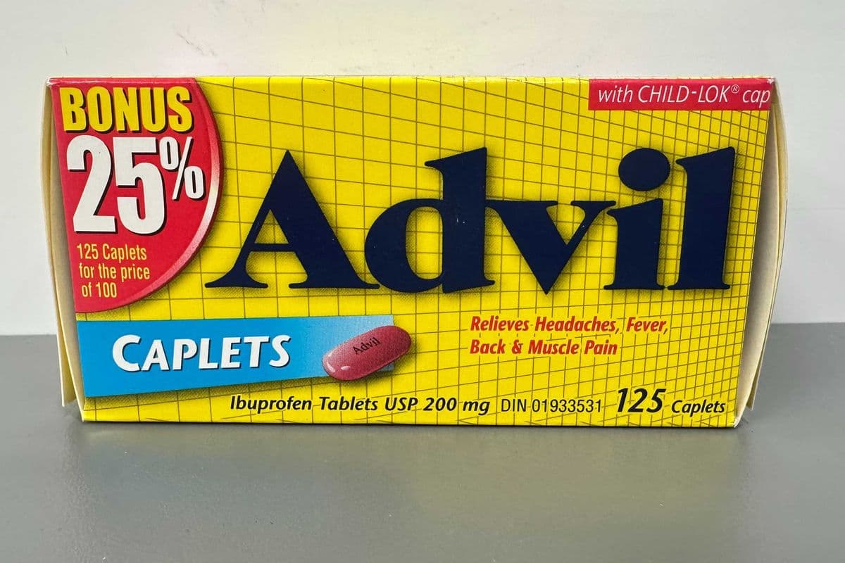 Advil - CPLT (200mg) BONUS (100 Plus 25 CAPLETS)